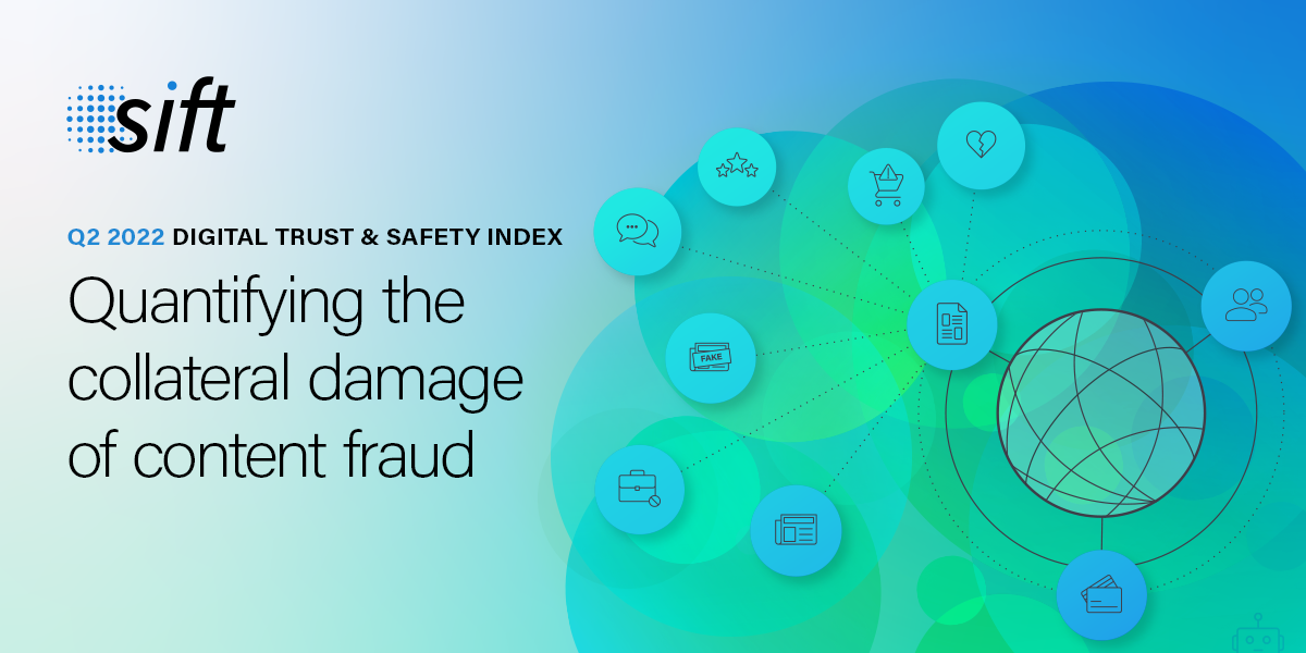 Q2 2022 Digital Trust & Safety Index: Quantifying the collateral damage of content fraud.